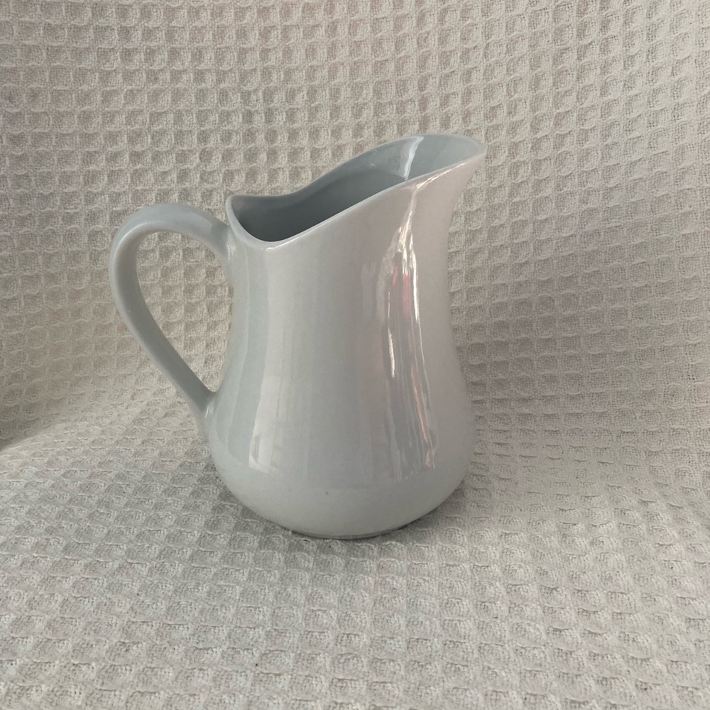 BIA Cordon Bleu White Ceramic Pitcher Made in Brazil